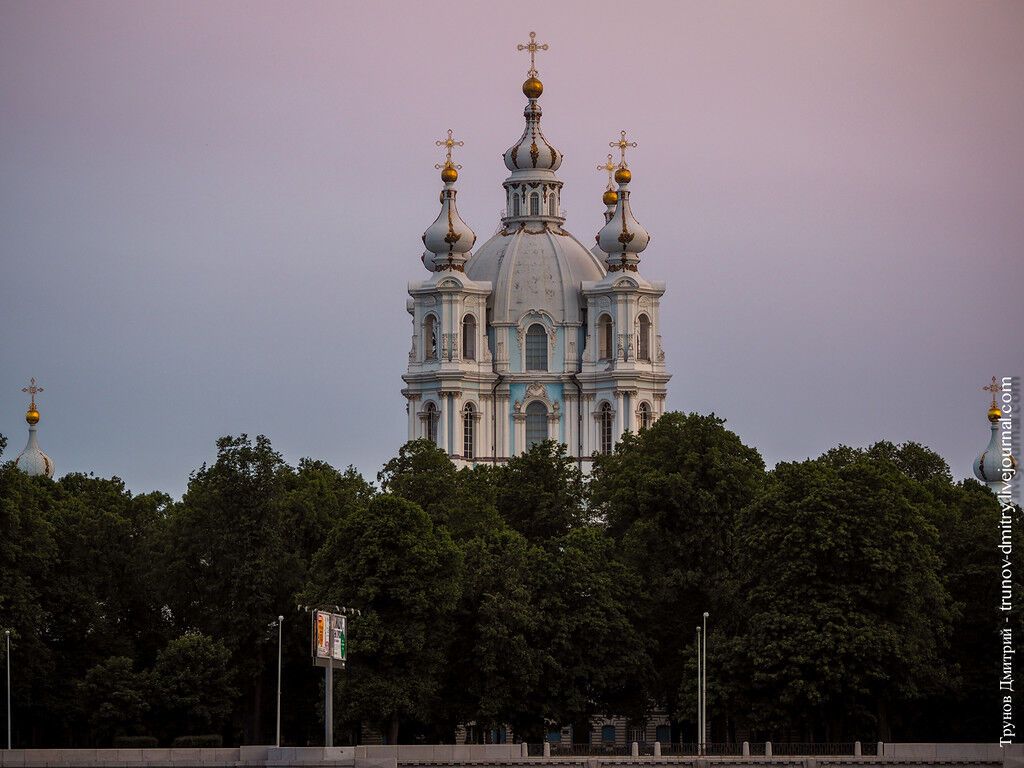 Невероятная красота белых ночей в Санкт-Петербурге