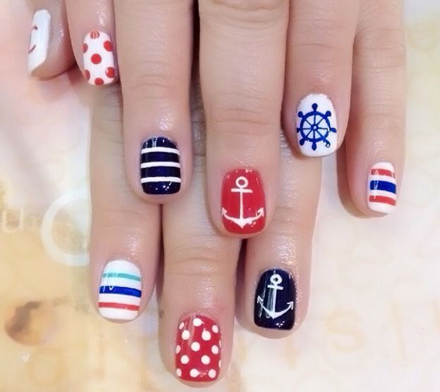 Оригинальный летний маникюр: 21 идея для красоты ваших ногтей