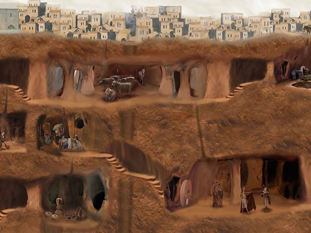 Удивительное открытие: мужчина, делая ремонт, нашел огромный подземный город