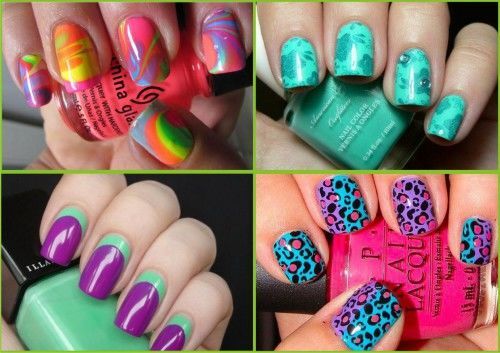 Оригинальный летний маникюр: 21 идея для красоты ваших ногтей