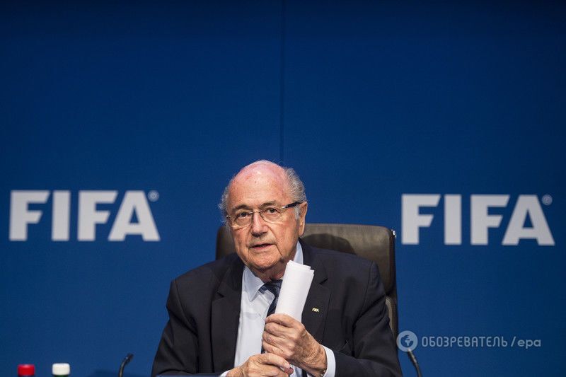Блаттер сдался! Президент ФИФА ушел в отставку