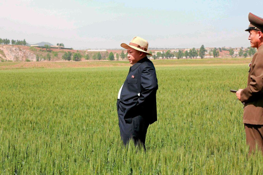 "Царица полей": Ким Чен Ын появился в образе Никиты Хрущева – фотофакт