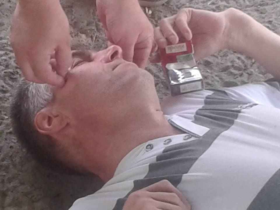 В Киеве нашли мужчину без сознания: фото для опознания