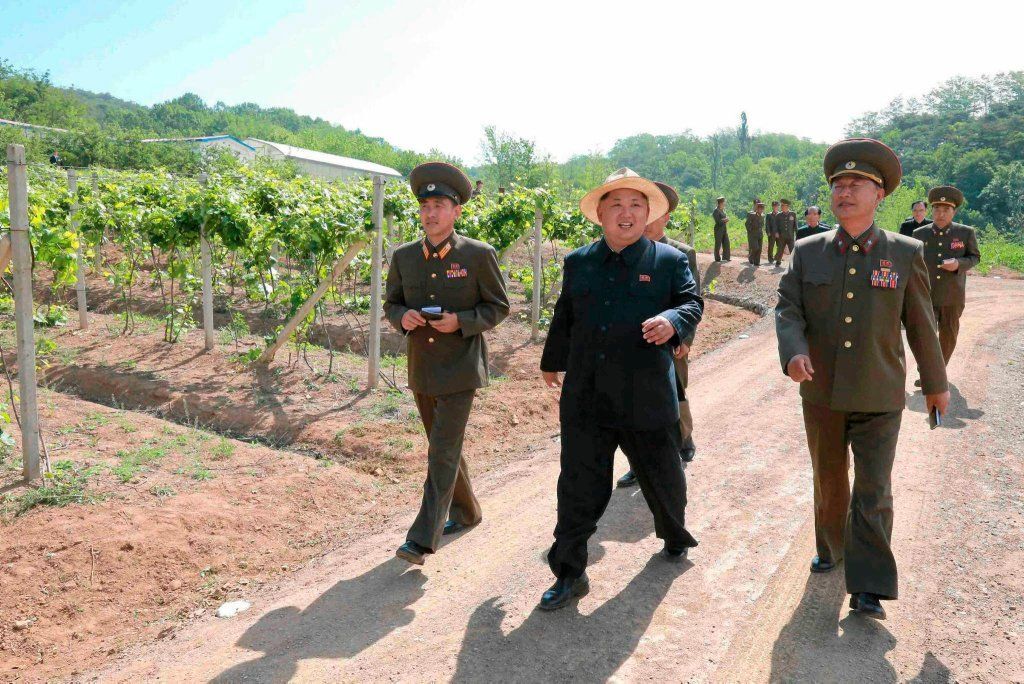 "Царица полей": Ким Чен Ын появился в образе Никиты Хрущева – фотофакт