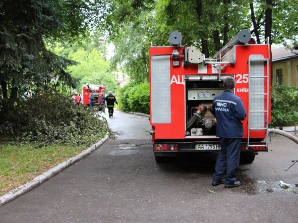 Пожар в психбольнице Киева: эвакуировали 35 человек