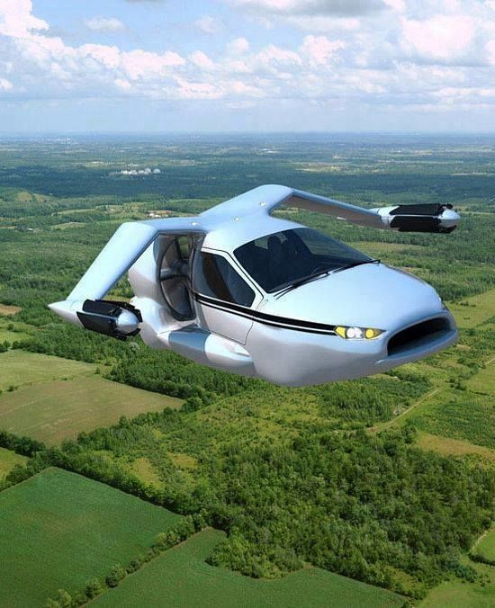 Перший у світі літаючий автомобіль: яскраві фото