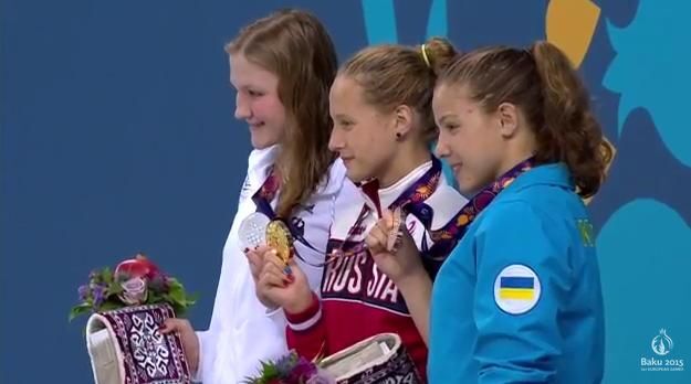 Марина Колесникова - бронзовий призер Європейських ігор