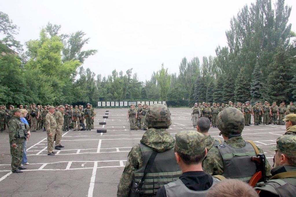 У Донецькій області створено новий український батальйон: фоторепортаж