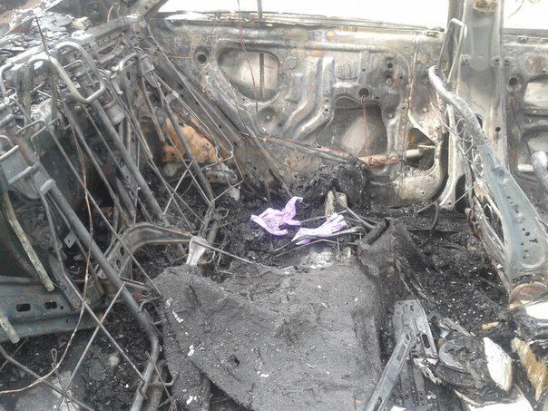 У Луцьку вибухнув автомобіль: постраждав водій. Опубліковані фото