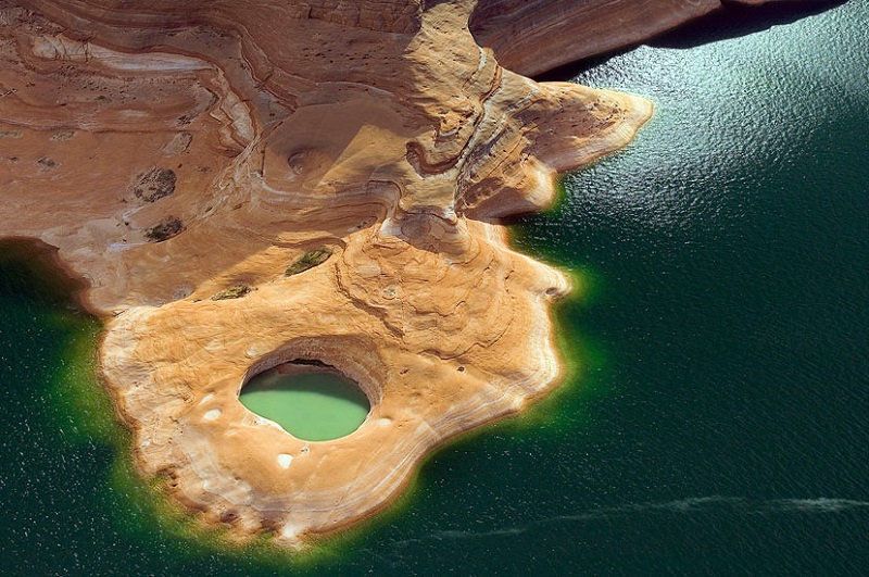 Природа одобрила: завораживающая красота искусственного озера Пауэлл