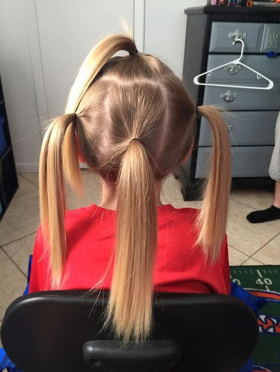 Мальчик 2 года носил длинные девчачьи волосы, чтобы помочь больным детям