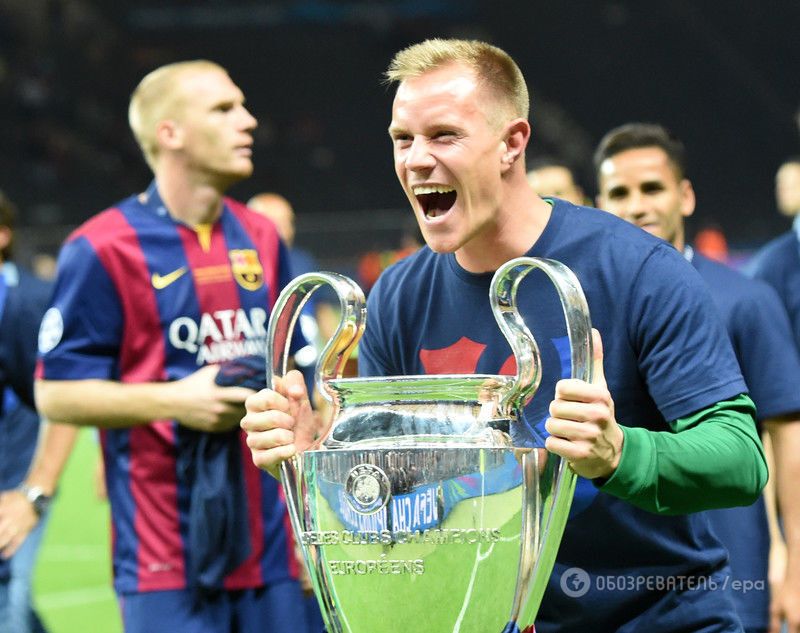 "Барселона" - победитель Лиги чемпионов: фото и видео награждения