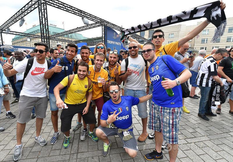 Фанаты устроили безумном "пати" перед финалом Лиги чемпионов: яркие фото
