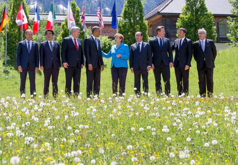 На заздрість Путіну! Учасники G7 зробили "сімейне фото"