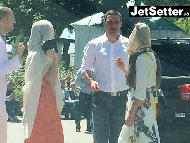 Кличко и Хайден покрестили в Киеве дочь: яркие фото