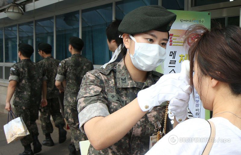 В Южной Корее произошла вспышка вируса MERS. Есть жертвы, тысячи людей на карантине
