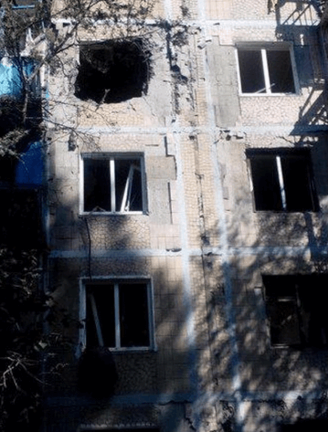 Атака террористов на Горловку: разрушены 10 жилых домов