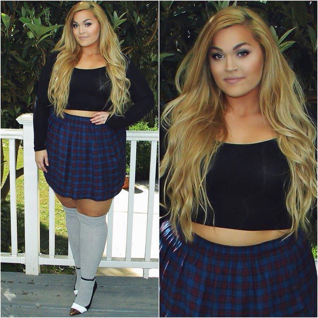 Лучшие фото одной из самых симпатичных толстушек в мире