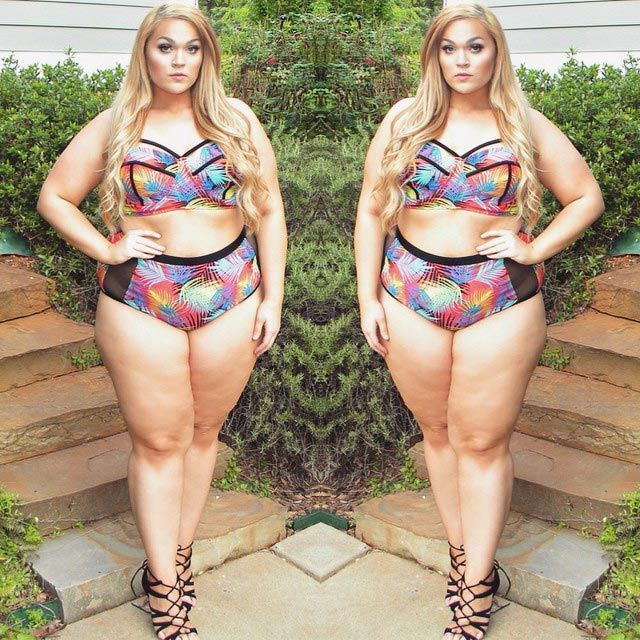 Лучшие фото одной из самых симпатичных толстушек в мире