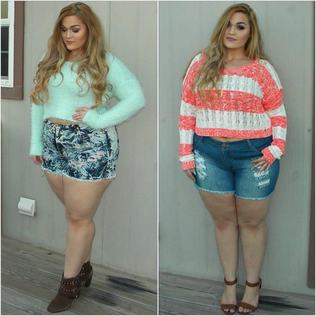 Лучшие фото одной из самых симпатичных толстушек в мире