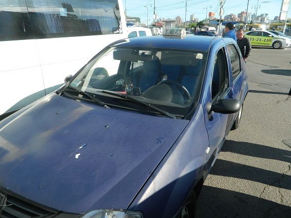 В Киеве иностранец угнал такси 