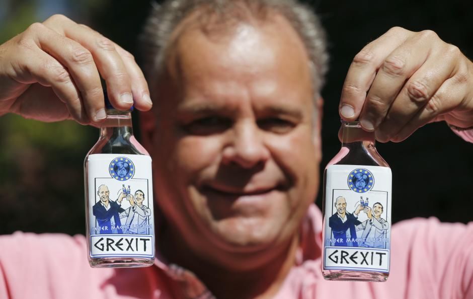 В Германии выпустят водку "по мотивам" дефолта Греции
