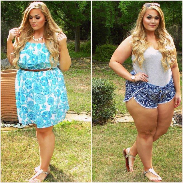 Лучшие фото одной из самых симпатичных толстушек в мире