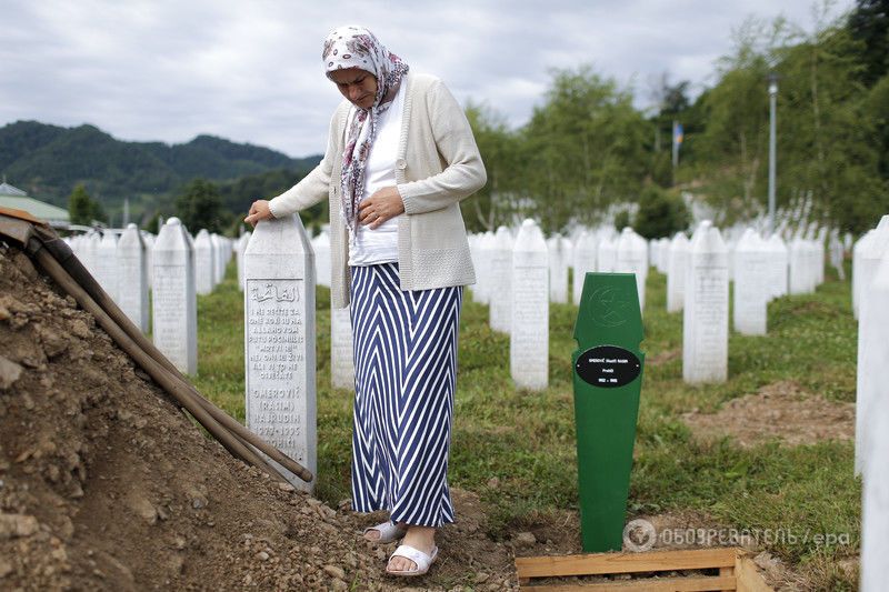 Мир вспоминает 20-ю годовщину бойни в Сребренице: опубликовано фото и видео
