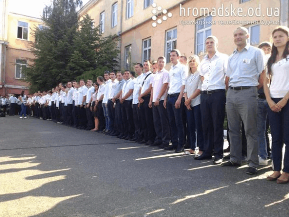 В Одессе показали "новых" полицейских: фотофакт