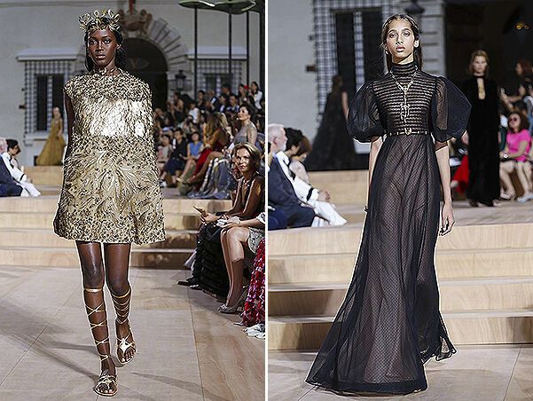 Неделя высокой моды в Париже: Valentino представил роскошную коллекцию в Риме