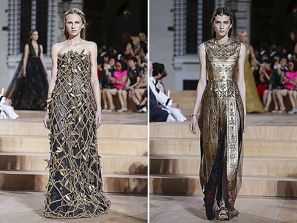 Неделя высокой моды в Париже: Valentino представил роскошную коллекцию в Риме