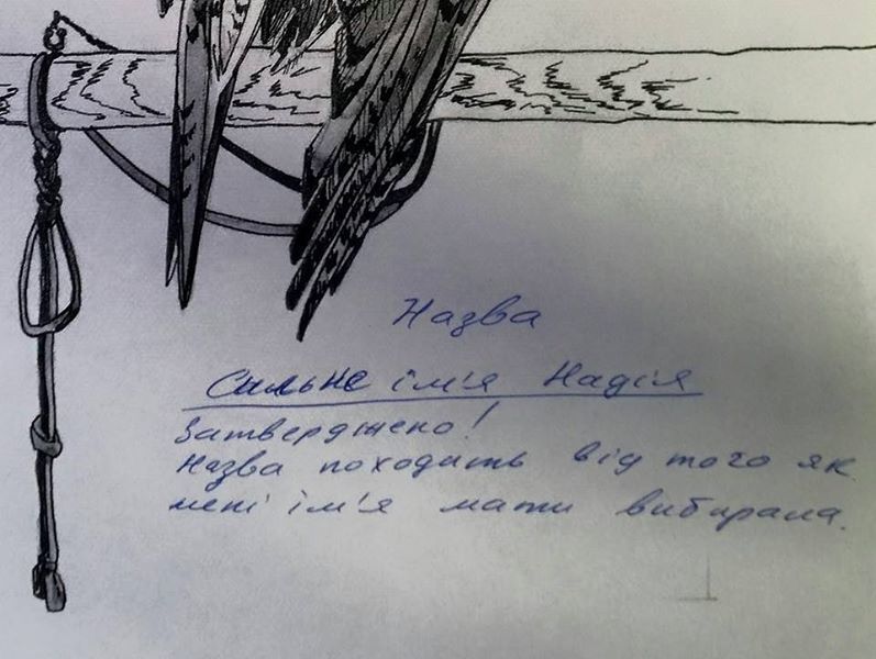 Савченко придумала назву для своєї книги: фотофакт