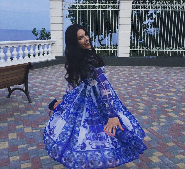 Ефросинина на Одесском Кинофестивале красовалась платьем за 75 тысяч