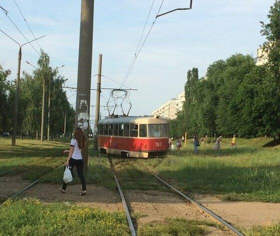 Как погибает трамвай в Харькове