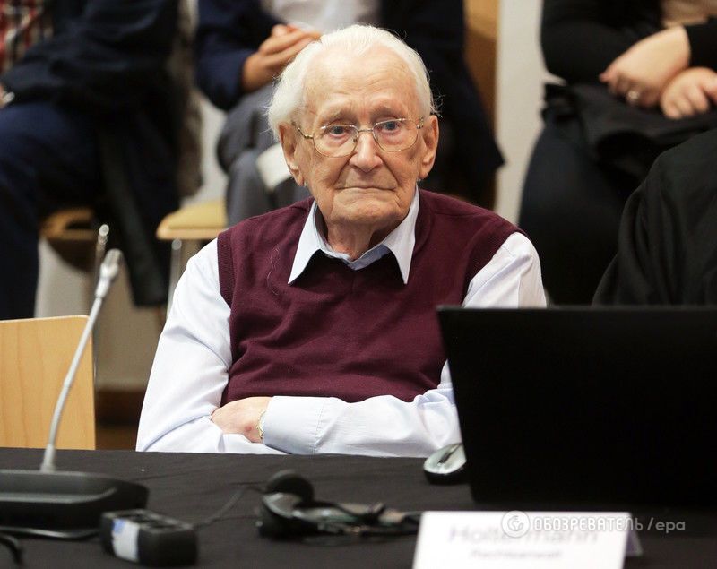 "Бухгалтер Освенцима" засуджений до 4 років в'язниці. Фоторепортаж із зали суду