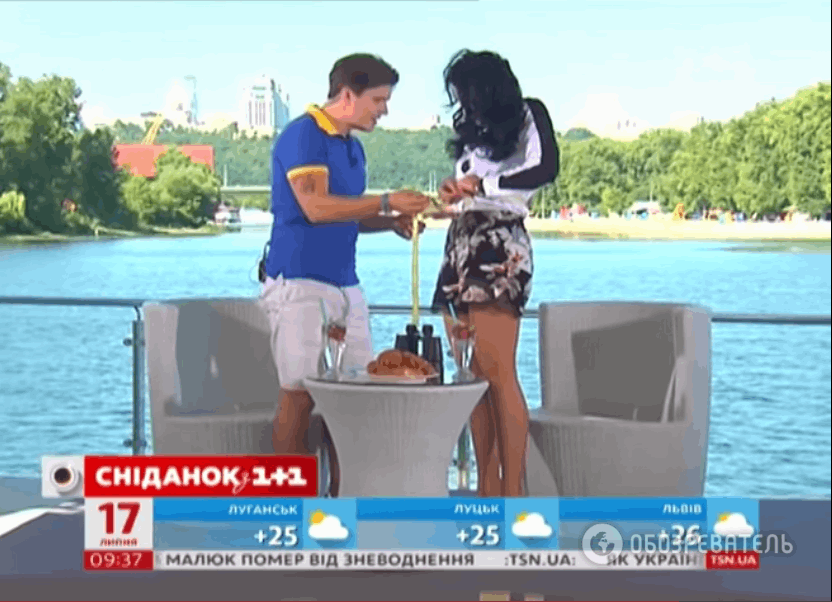 Анатолий Анатолич измерил точные параметры новой фигуры Каменских