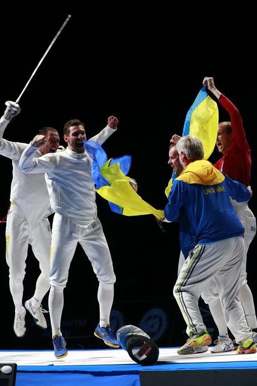 Украинские шпажисты выиграли чемпионат мира в Москве