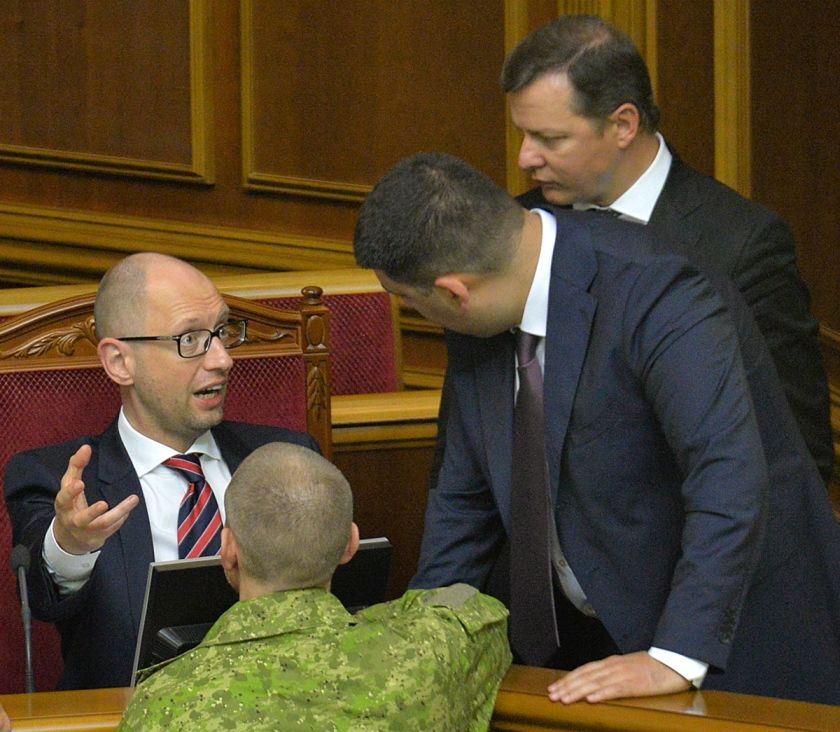 "Гарячий четвер" у Верховній Раді: фоторепортаж