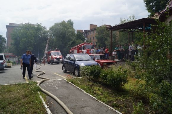 В центре Винницы вспыхнула больница: эвакуировано более 200 человек