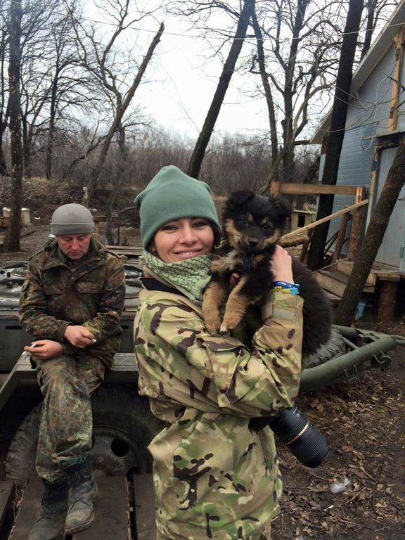 Они оберегают защитников: опубликованы фотографии самых преданных друзей воинов АТО