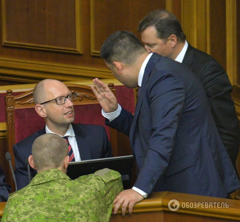 "Горячий четверг" в Верховной Раде: фоторепортаж