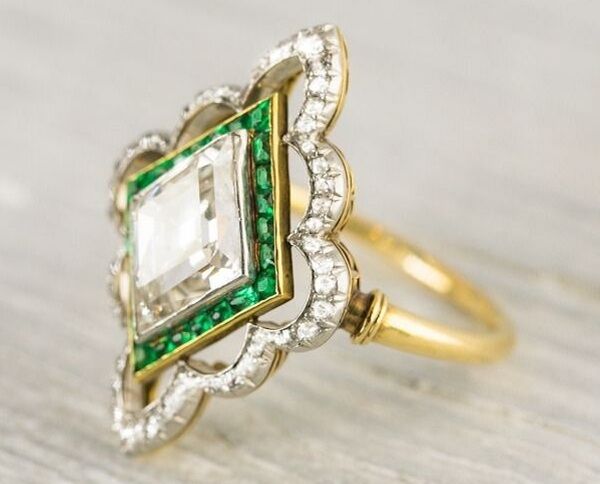 30 старинных обручальных колец, которые завораживают дизайном