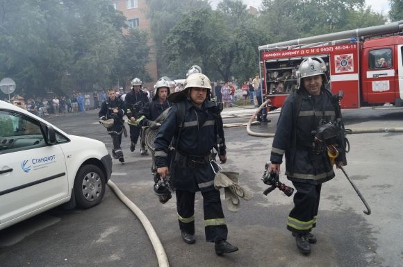 В центре Винницы вспыхнула больница: эвакуировано более 200 человек
