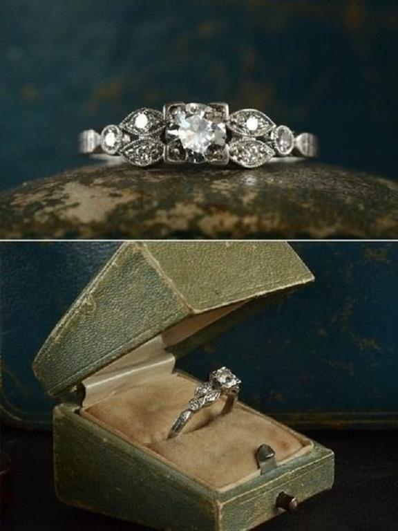 30 старинных обручальных колец, которые завораживают дизайном