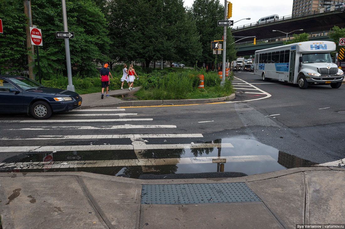 Контрасты улиц Нью-Йорка