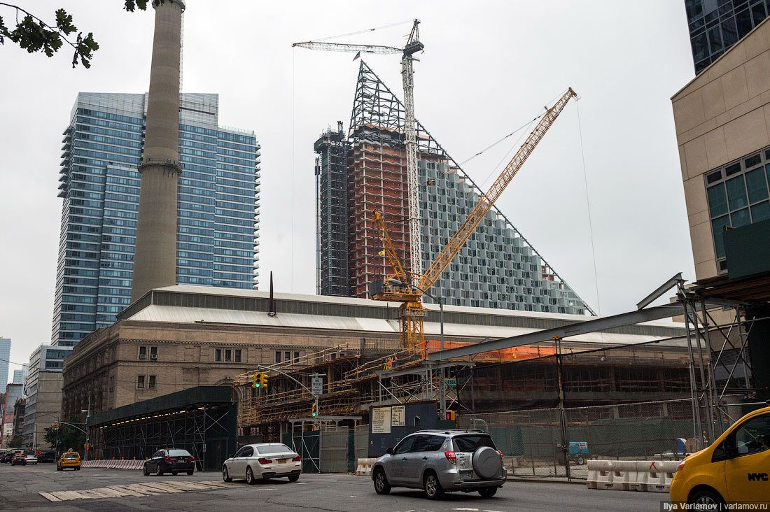 Контрасты улиц Нью-Йорка