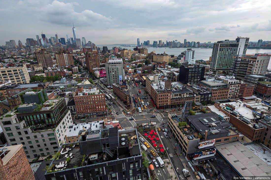 Контрасты улиц Нью-Йорка