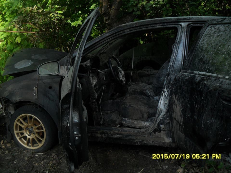 В Киеве за сутки горели четыре автомобиля