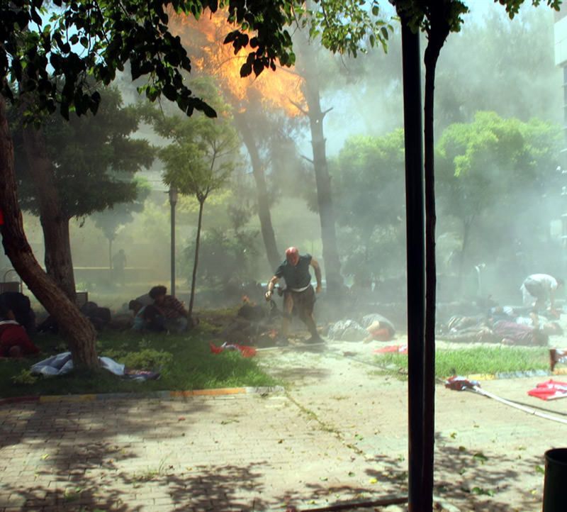 Теракт у Туреччині: з'явилися перші відео з місця трагедії