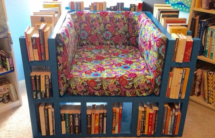 Кресло для книголюбов: новинка для тех, кто любит читать